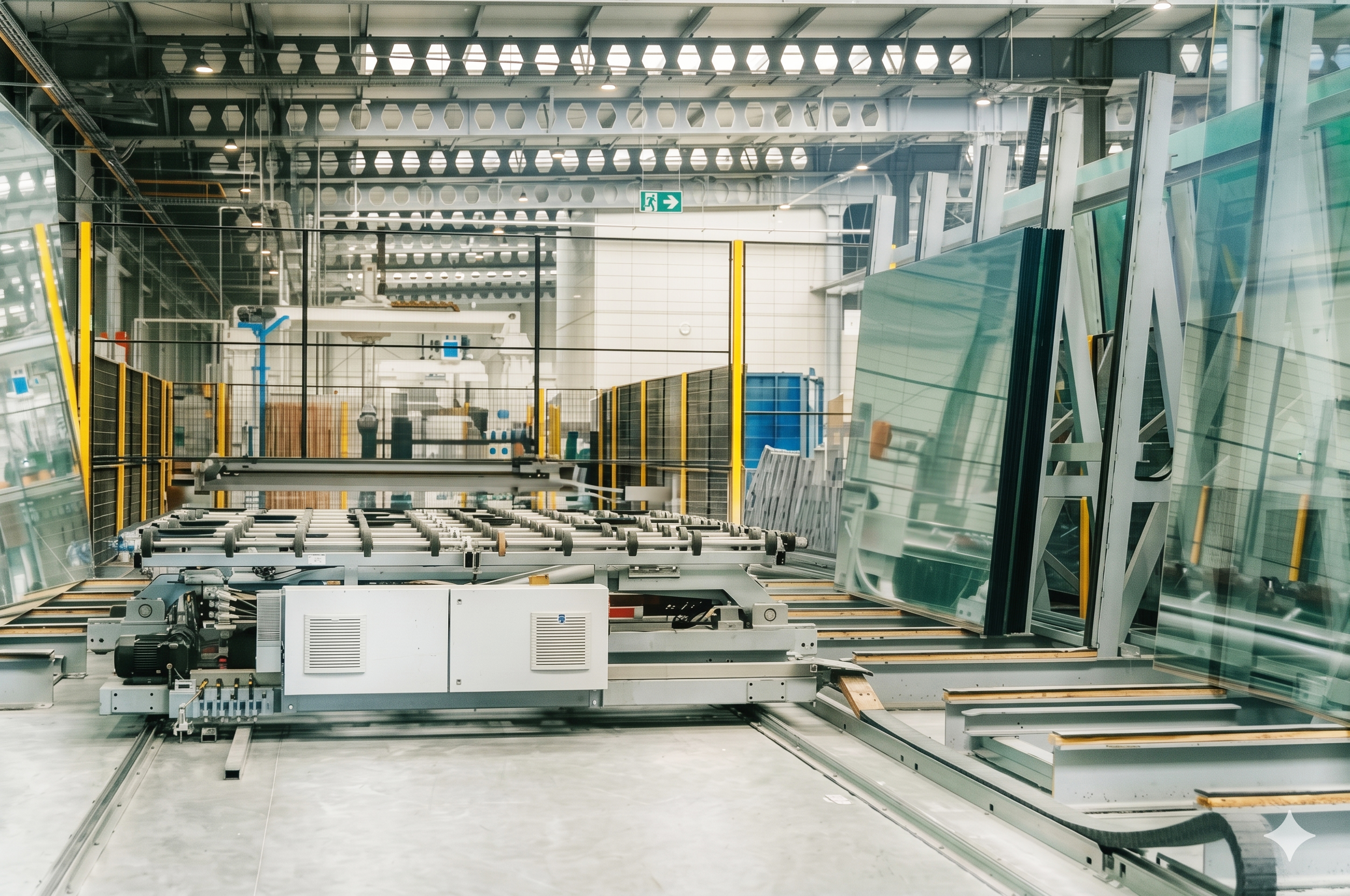 Industrial Glass Plant